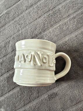 Magnolia Ceramic Mug White Like New